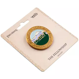 Weta Workshop The Lord of the Rings Trilogy Fridge Magnet (Enamel) - The Fellowship