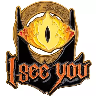 Weta Workshop The Lord of the Rings Trilogy Fridge Magnet (Enamel) - Eye of Sauron