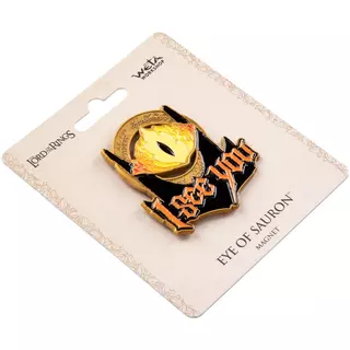 Weta Workshop The Lord of the Rings Trilogy Fridge Magnet (Enamel) - Eye of Sauron