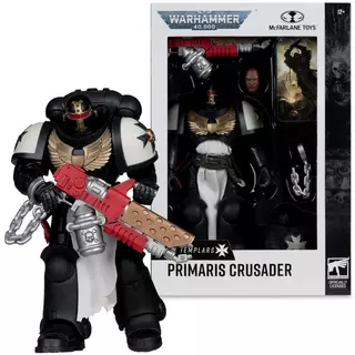 Warhammer 40,000 Primaris Crusader (Black Templars) 7in Action Figure McFarlane Toys