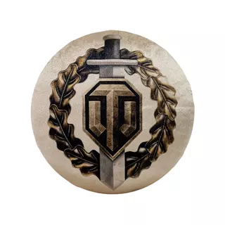 Plush pillow WORLD OF TANKS warrior Reward 37 cm