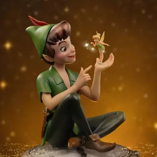Iron Studios Disney Vintage -Peter Pan & Tinkerbell  Art Scale 1/10