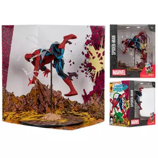 Marvel Spider-Man 1:10th Scale Collectible (Amazing Spider-Man #318) McFarlane Toys