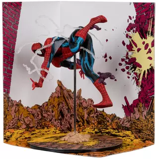 Marvel Spider-Man 1:10th Scale Collectible (Amazing Spider-Man #318) McFarlane Toys