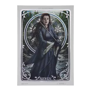 Weta Workshop The Lord of the Rings - Arwen Art Card (A5)
