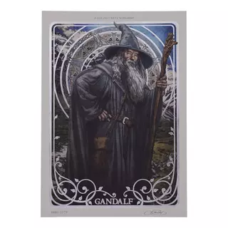 Weta Workshop The Lord of the Rings - Gandalf Art Card (A5)