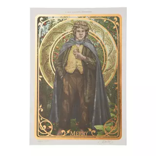 Weta Workshop The Lord of the Rings - Merry Art Card (A5)