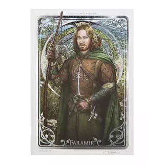 Weta Workshop The Lord of the Rings - Faramir Art Card (A5)