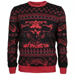 Jinx Diablo IV - Lilith Ugly Holiday Sweater Black, S