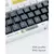 Dark Project KS-2036 PBT keycaps,  ENG White/Yellow