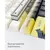 Dark Project KS-2036 PBT keycaps,  ENG White/Yellow