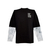 FragON tie dye long sleeve T-shirt, grey, M