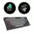 Dark Project KD83A Black / Cloud Grey - Gateron Cap Teal RGB (ENG/UA)