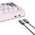 RK Royal Kludge Tastatur (tri mode RGB hot swap, White sky cyan switch) kabellos (ENG/RU)