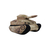 Plush toy WORLD OF TANKS Tiger 1, 27 cm