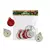 Christmas decor Balls with embroidery 25 cm