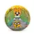 WP MERCHANDISE Patron the Dog (cartoon) - Dog Patron & Bubuh decorative pillow
