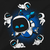 Jinx ASTRO'S PLAYROOM - Bot Party Premium T-shirt Schwarz, L
