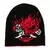 Jinx Cyberpunk 2077 - Going Solo Reversible Beanie Grey - Red