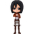 Bandai Banpresto Attack on Titan - Q posket-Mikasa Ackerman-(ver.A) Figure