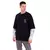 FragON tie dye long sleeve T-shirt, grey, M