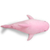 Peluche WP MERCHANDISE Squalo rosa, 100 cm
