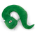 Almohada reposacabezas WP MERCHANDISE Dragon Robi, verde, 31 cm