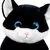 Plush toy WP MERCHANDISE Cat Rubby ,40 cm