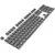 Dark Project KS-0049 puddings PBT Keycaps, ENG/RU/UA Black