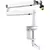 FIFINE BM88 Steady Full Metal High End Boom Arm Stand, White