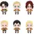 Bandai Banpresto Attack On Titan - Tomonui Assort Series 2 Plush 15 cm