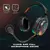 Fifine H6X Professional Gaming Headset, USB, RGB, Black