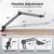 FIFINE BM63 Super Steady Full Metal Heavy Boom Arm Stand, Black