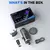 FIFINE AM6 Condenser RGB USB Microphone with chat and gaming volume preference knob, Black
