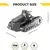 Metal Time | Nimble Fighter Mechanical model DIY kit of tank, 179 parts | World of Tanks