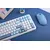 MCHOSE K99 Sky Blue - Wireless Mechanical Keyboard