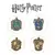 Noble Collection HARRY POTTER - Hogwarts House Pins
