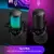 FIFINE A6NEO Condenser RGB USB Microphone, Black