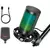 FIFINE A6T Condenser RGB USB Microphone with Boom Arm, Black