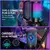 FIFINE A6T Condenser RGB USB Microphone with Boom Arm, Black