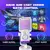 FIFINE AM6 Condenser RGB USB Microphone with chat and gaming volume preference knob, White