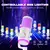 FIFINE AM6 Condenser RGB USB Microphone with chat and gaming volume preference knob, White