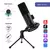 FIFINE K658 Dynamic RGB USB  Microphone, Black
