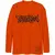 Virtus.pro long sleeve with velvet logo, color: orange, size XXL