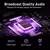 MAONO DM40 Pro S Condenser RGB USB/Wireless AI Gaming Microphone with Arm Stand, black