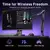 MAONO DM40 Pro S Condenser RGB USB/Wireless AI Gaming Microphone with Arm Stand, black