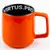 Virtus.pro Ceramic mug with logo, 430 ml, orange