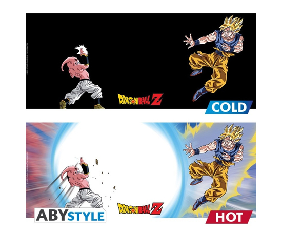 Dragon Ball - Κούπα Goku VS Buu Αλλαγή θερμότητας, 460 ml