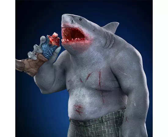 Iron Studios The Suicide Squad - King Shark Statue Art Scale 1/10