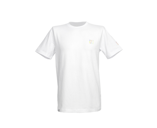 FragON - Holografic Logo Unisex T-shirt White, S